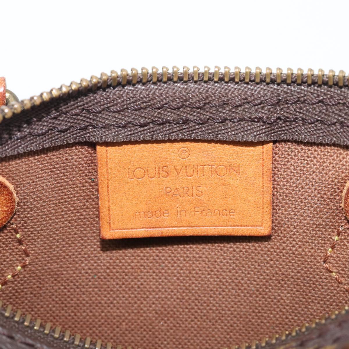 LOUIS VUITTON Monogram Mini Speedy Hand Bag M41534 LV Auth 208840