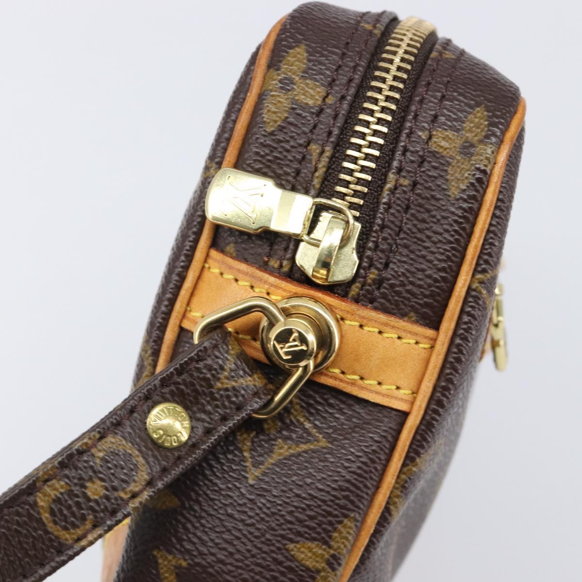 LOUIS VUITTON Monogram Marly Dragonne GM Clutch Bag M51825 LV Auth 208842V