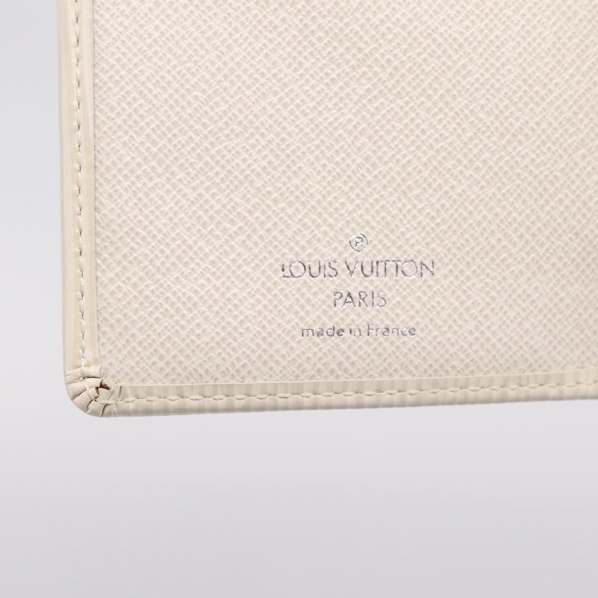 LOUIS VUITTON Epi Portefeuille Koala Wallet White M5801J LV Auth 208845V