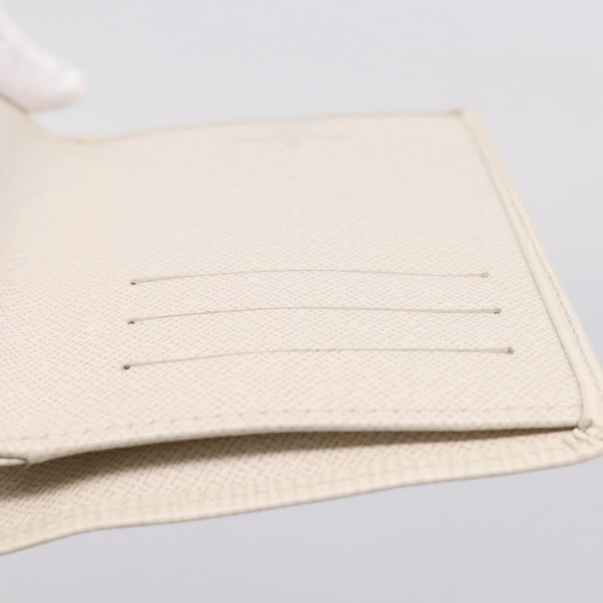 LOUIS VUITTON Epi Portefeuille Koala Wallet White M5801J LV Auth 208845V