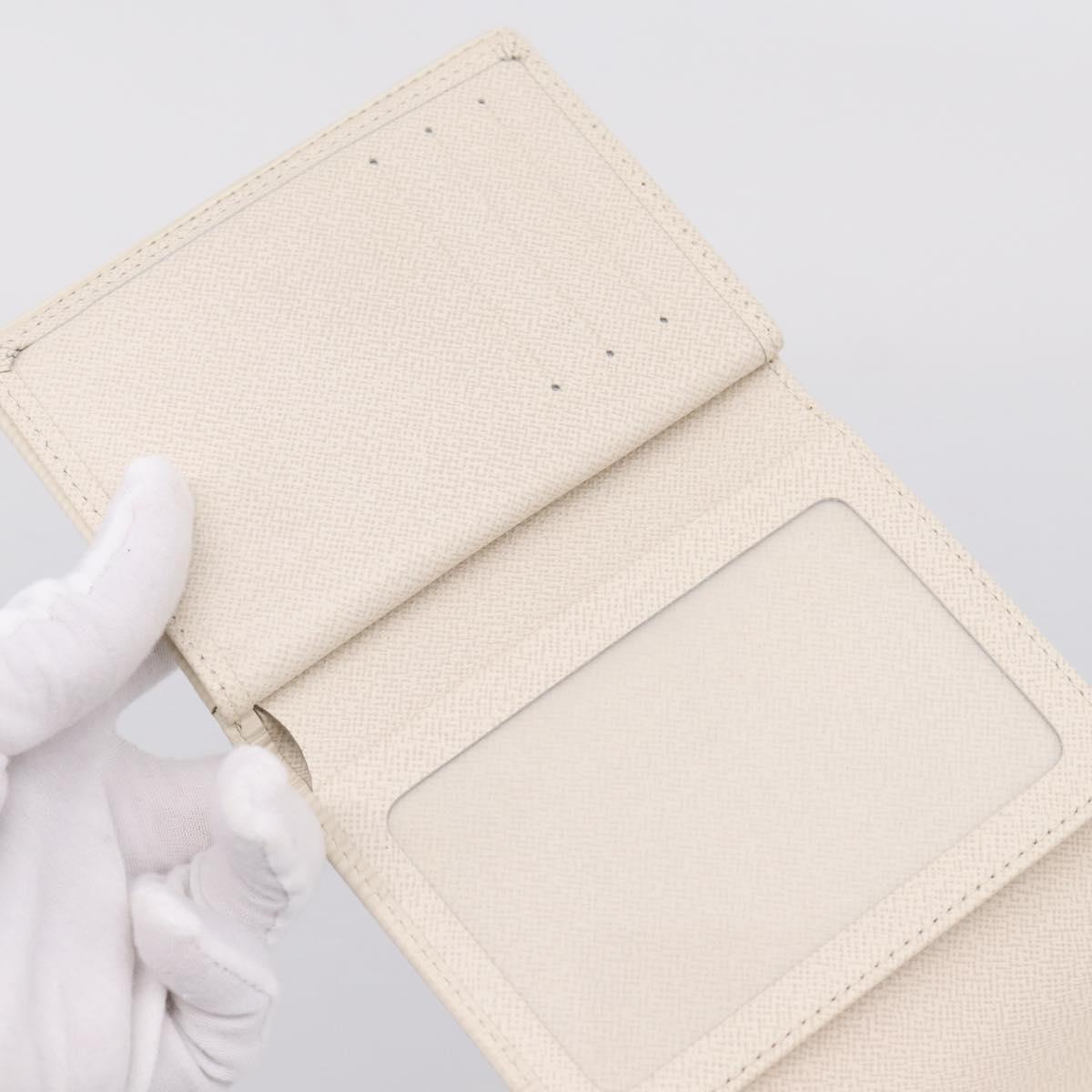 LOUIS VUITTON Epi Portefeuille Koala Wallet White M5801J LV Auth 208845V