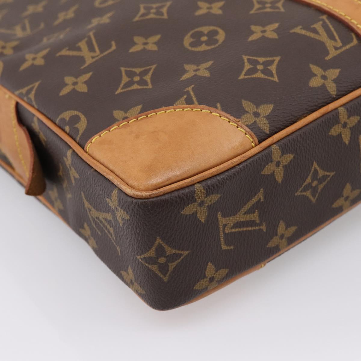 LOUIS VUITTON Monogram Porte Documents Voyage Business Bag M53361 LV Auth 208854