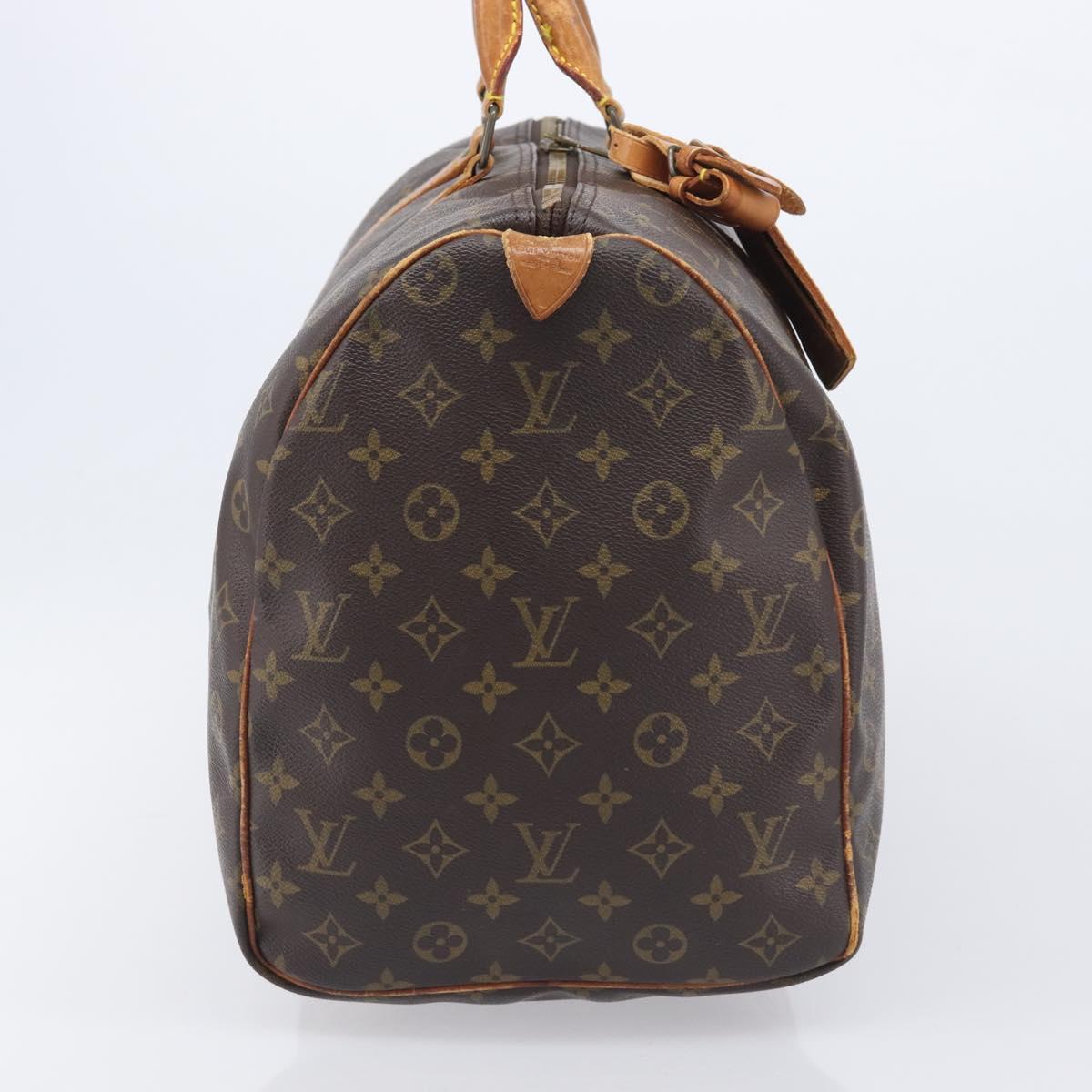 LOUIS VUITTON Monogram Keepall 50 Boston Bag M41426 LV Auth 208863