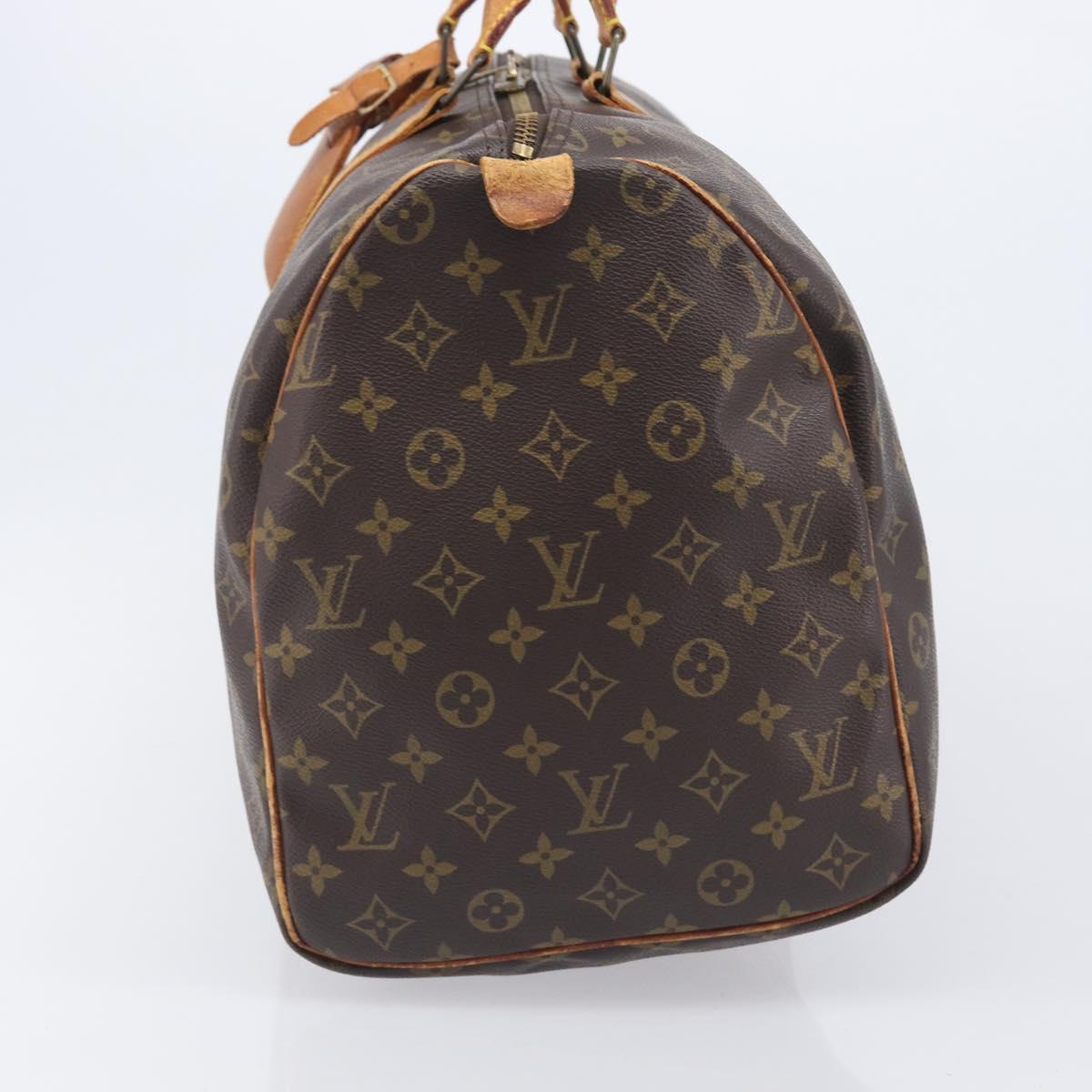 LOUIS VUITTON Monogram Keepall 50 Boston Bag M41426 LV Auth 208863
