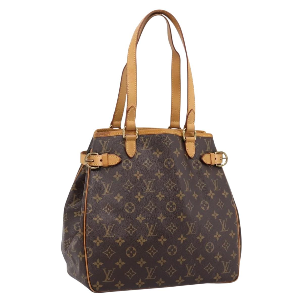 LOUIS VUITTON Monogram Batignolles Vertical Tote Bag M51153 LV Auth 208867V