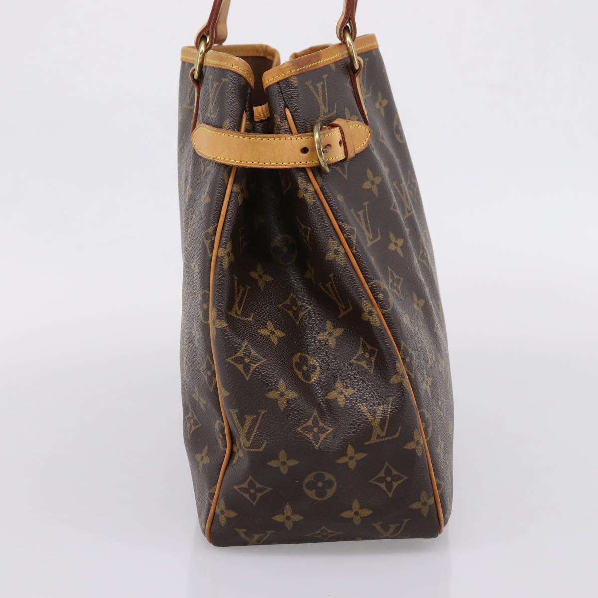 LOUIS VUITTON Monogram Batignolles Vertical Tote Bag M51153 LV Auth 208867V