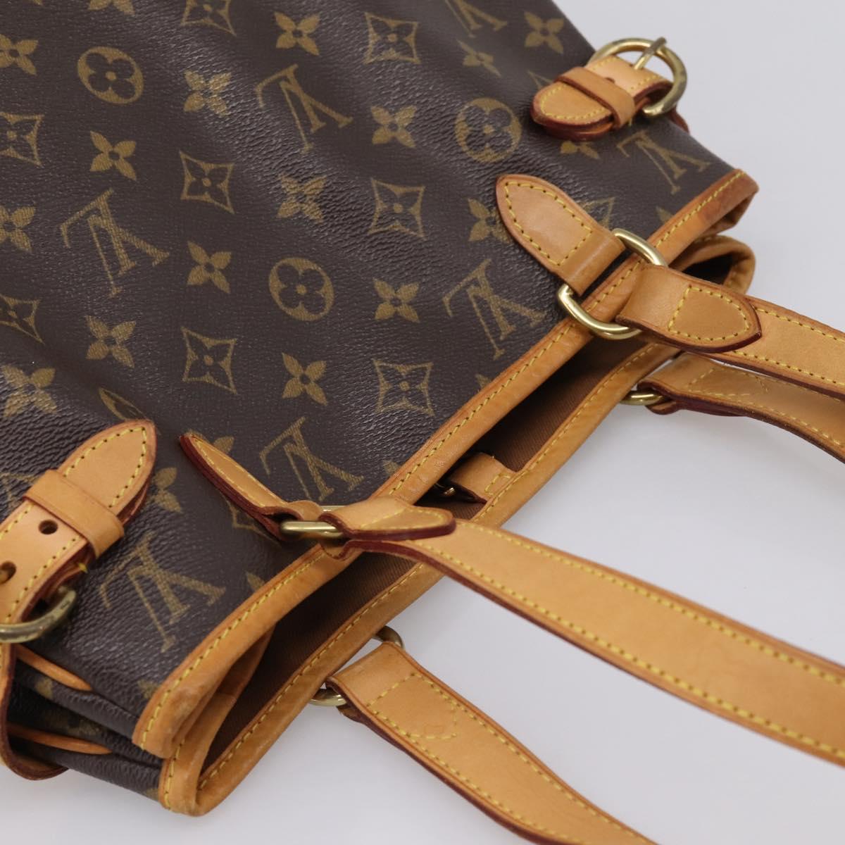 LOUIS VUITTON Monogram Batignolles Vertical Tote Bag M51153 LV Auth 208867V