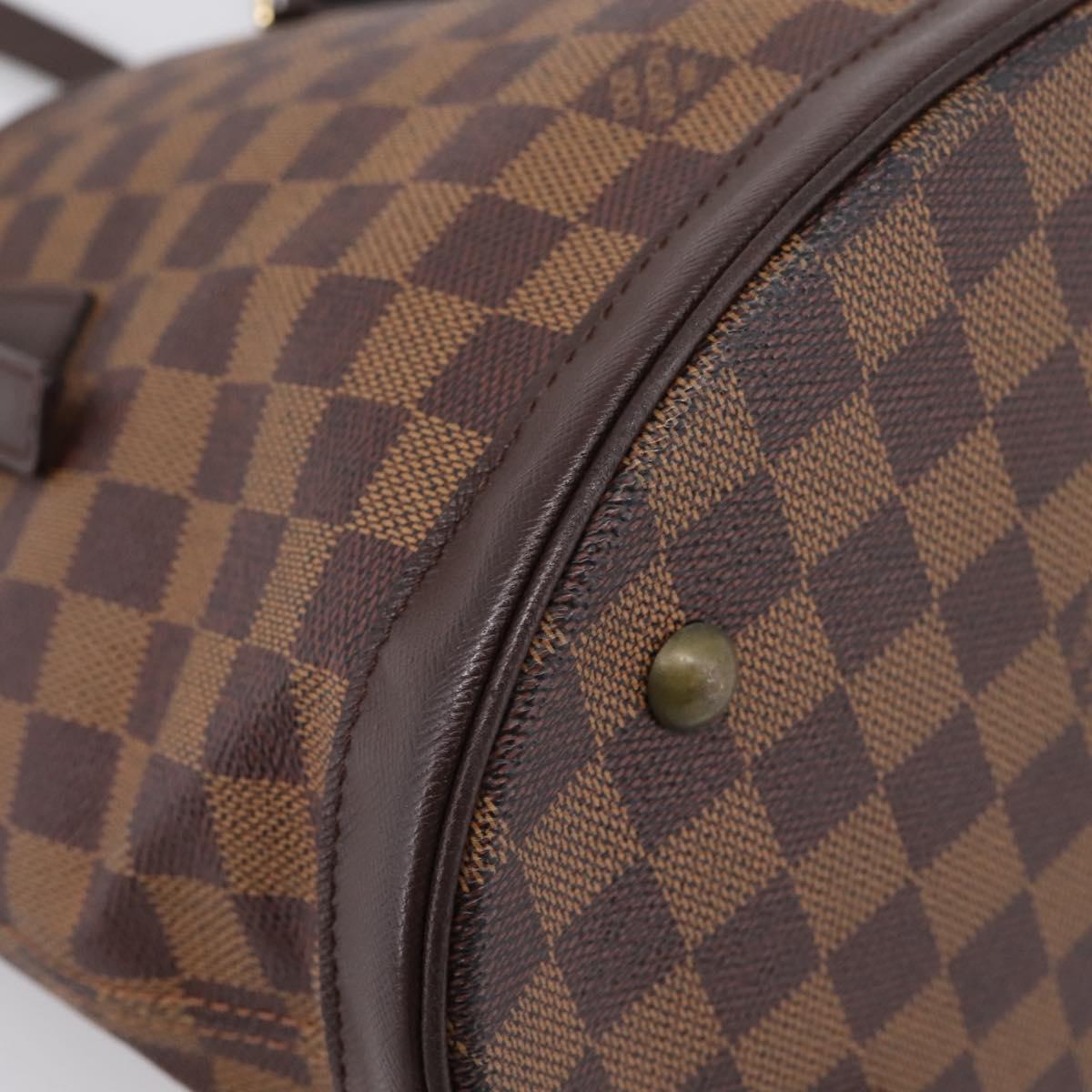 LOUIS VUITTON Damier Ebene Marais Shoulder Bag N42240 LV Auth 208868V