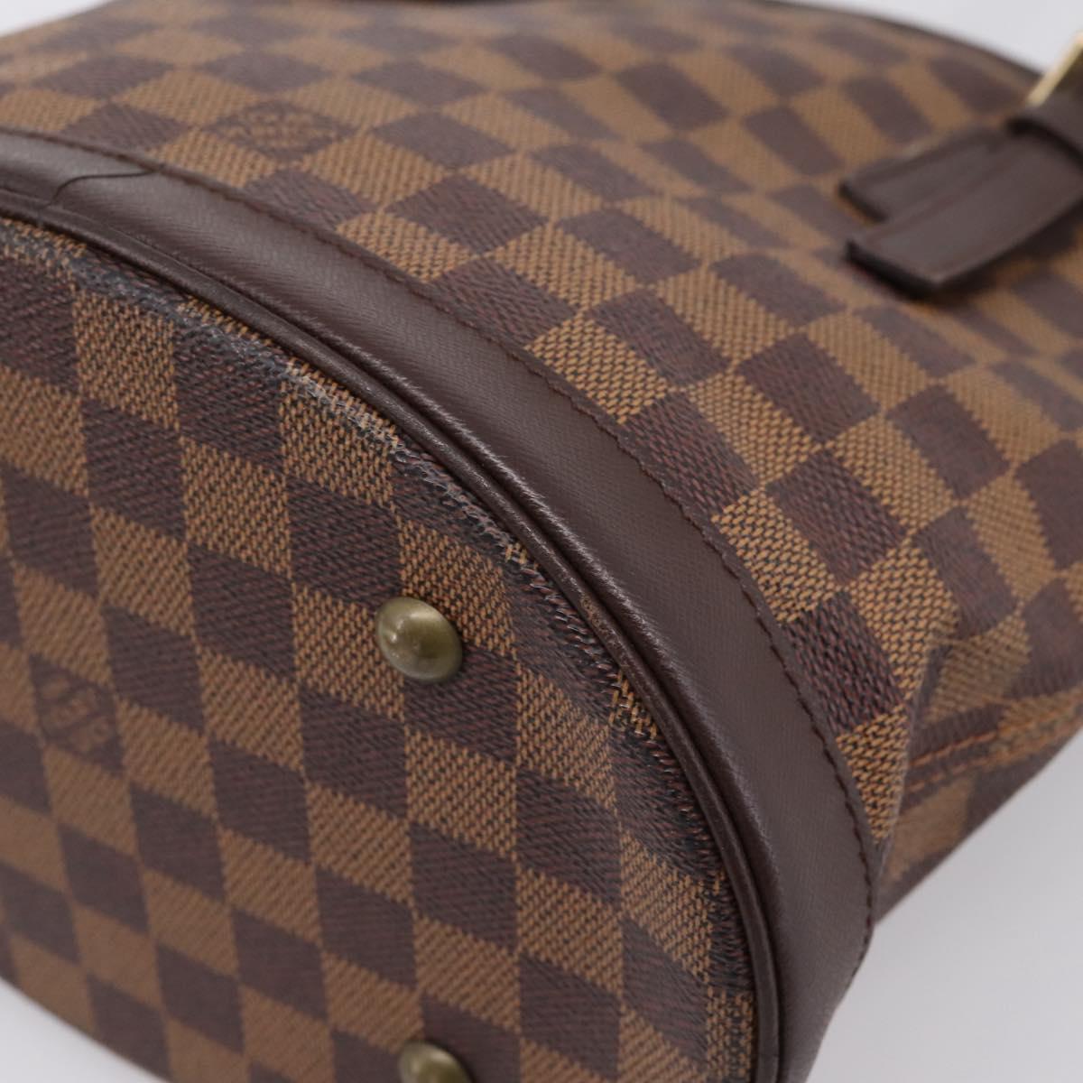 LOUIS VUITTON Damier Ebene Marais Shoulder Bag N42240 LV Auth 208868V