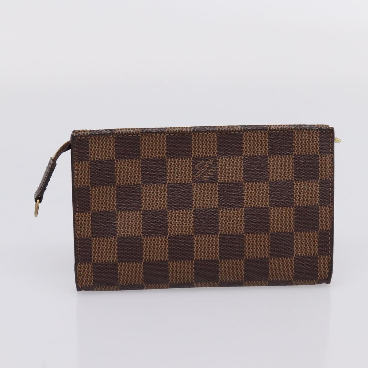 LOUIS VUITTON Damier Ebene Marais Shoulder Bag N42240 LV Auth 208868V