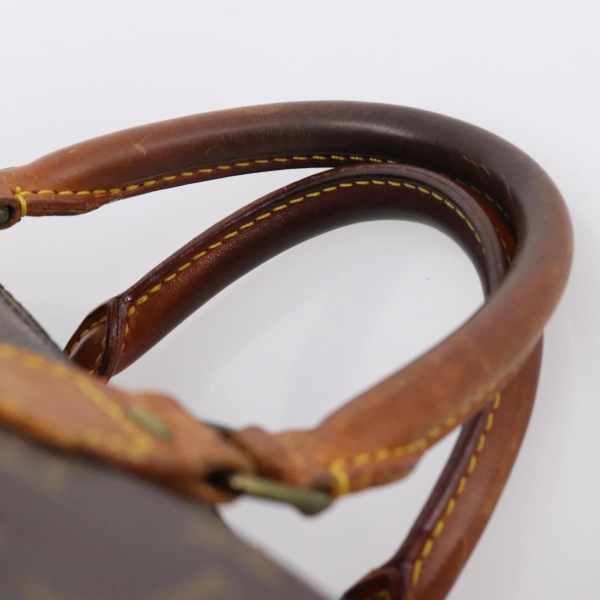 LOUIS VUITTON Monogram Speedy 30 Hand Bag M41526 LV Auth 208880