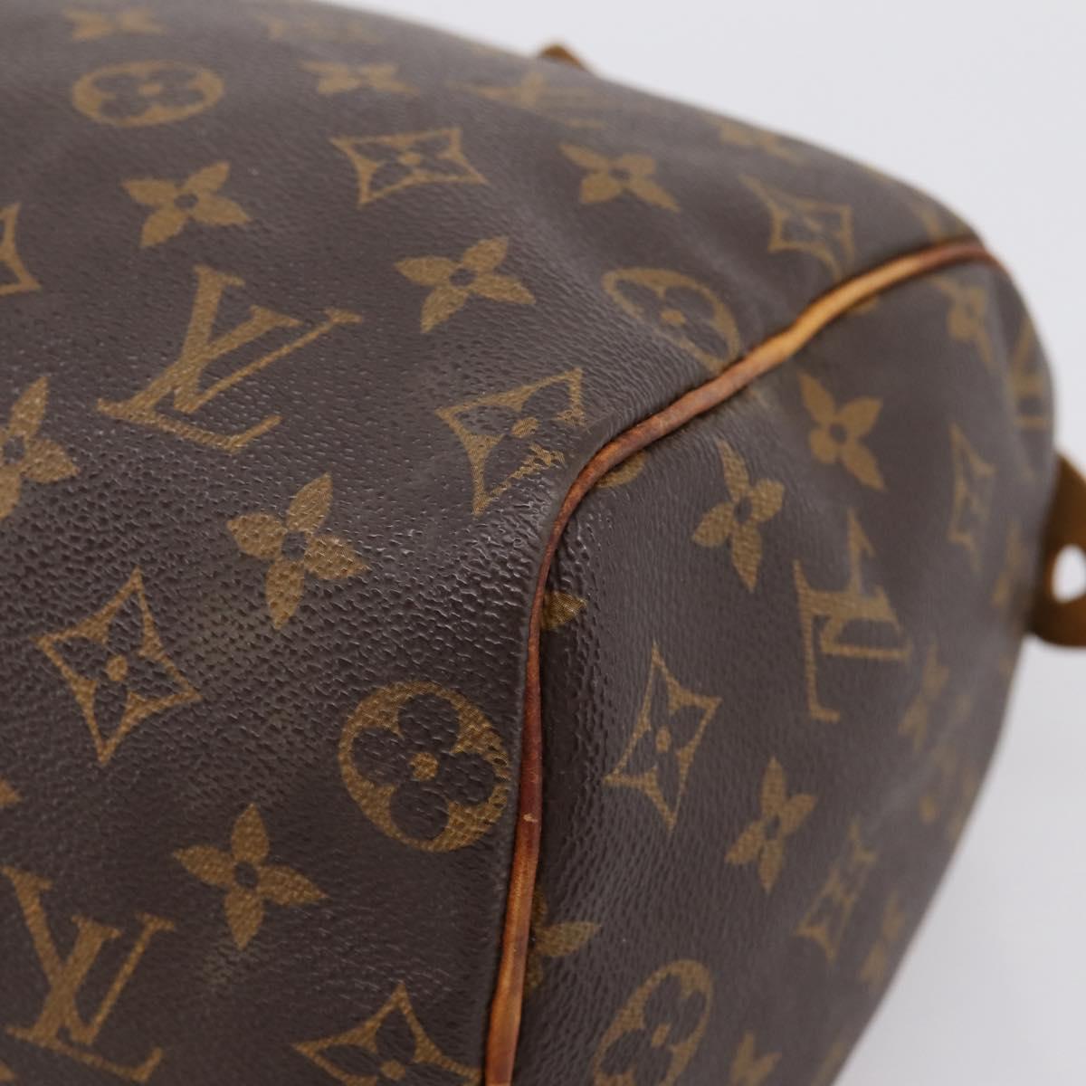 LOUIS VUITTON Monogram Speedy 25 Hand Bag M41528 LV Auth 208881A