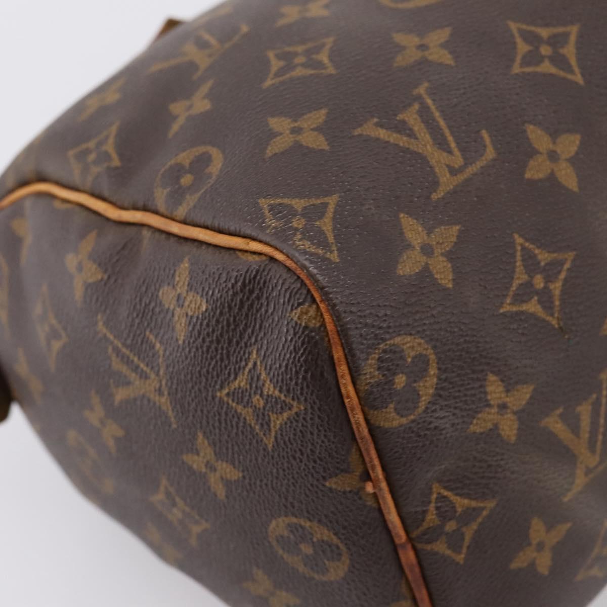 LOUIS VUITTON Monogram Speedy 25 Hand Bag M41528 LV Auth 208881A