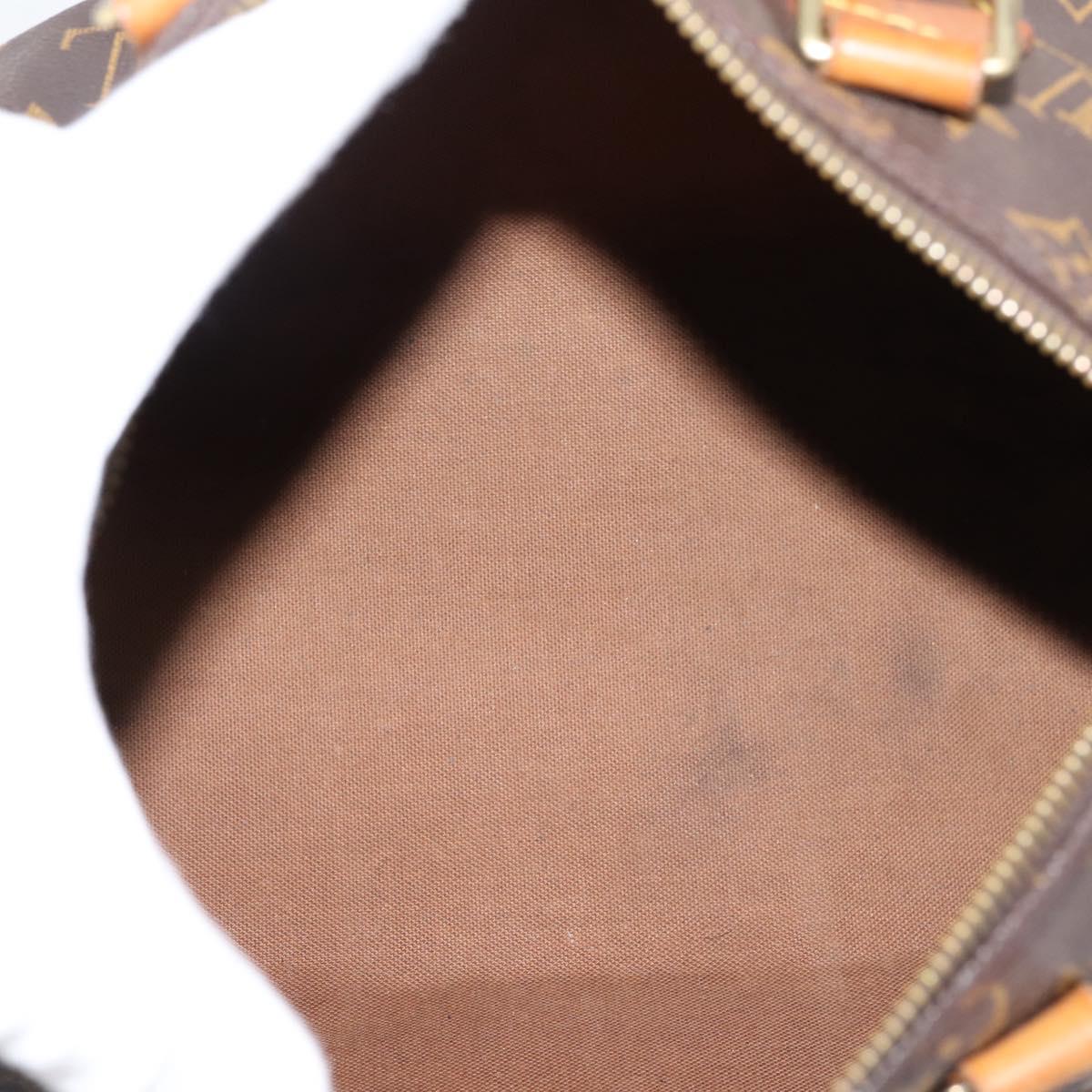 LOUIS VUITTON Monogram Speedy 25 Hand Bag M41528 LV Auth 208881A