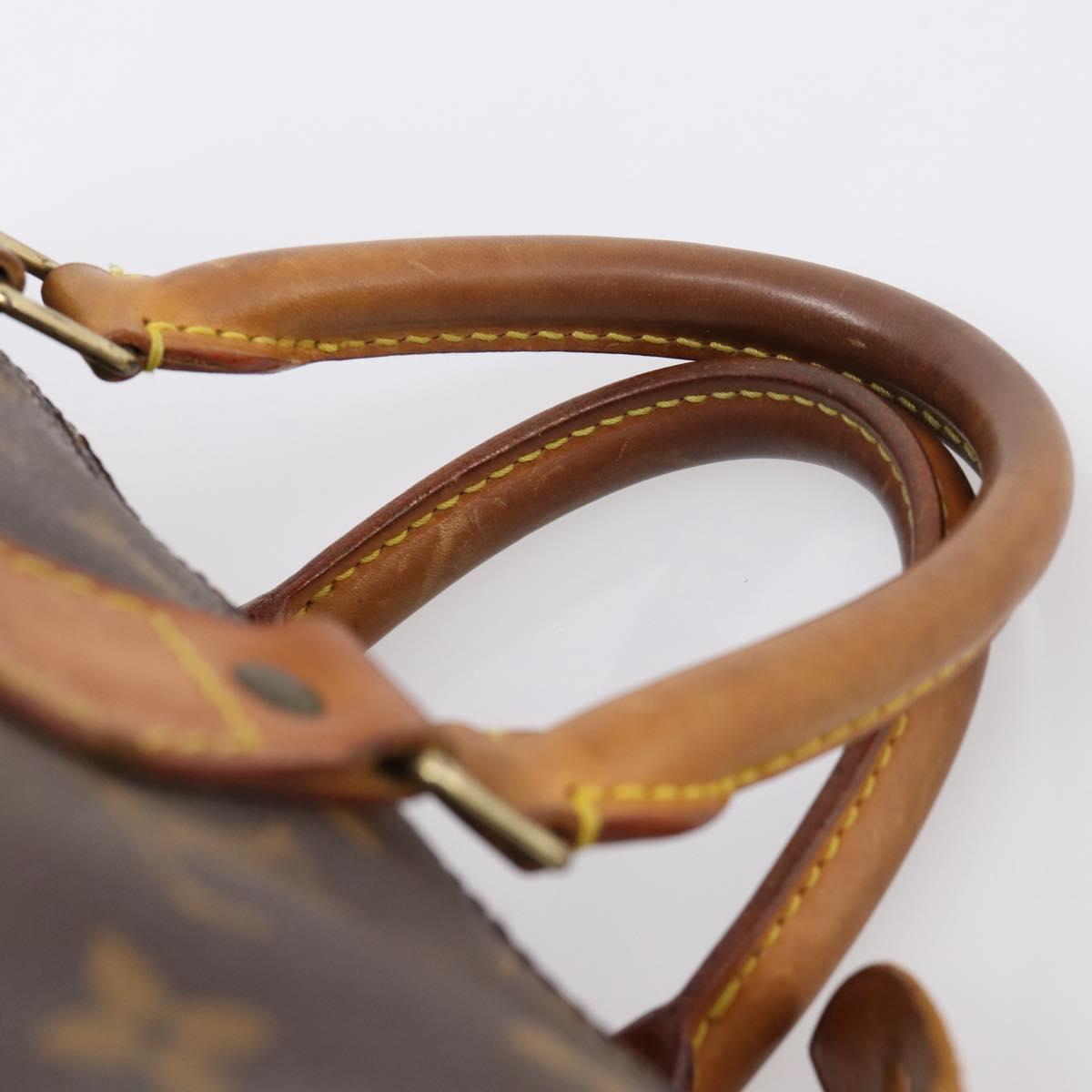 LOUIS VUITTON Monogram Speedy 25 Hand Bag M41528 LV Auth 208881A
