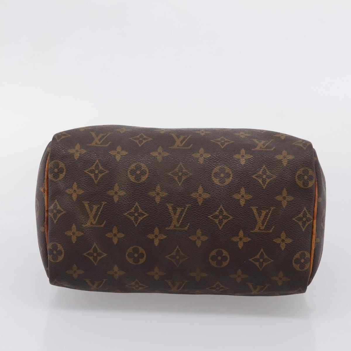 LOUIS VUITTON Monogram Speedy 25 Hand Bag M41528 LV Auth 208881A