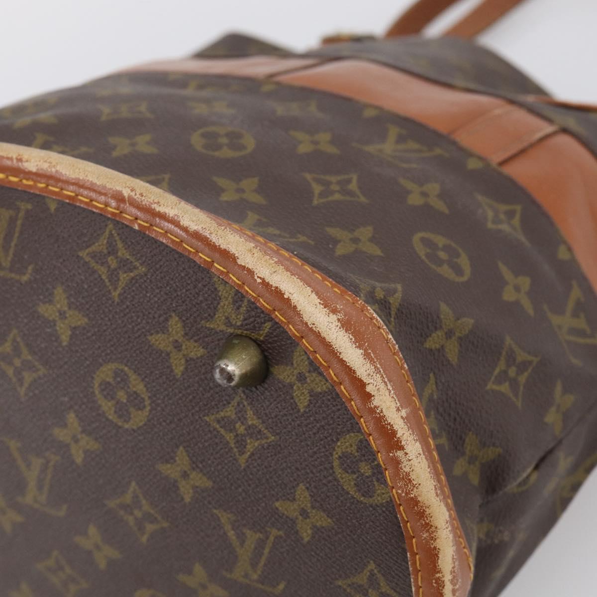 LOUIS VUITTON Monogram Bucket GM Shoulder Bag USA limited T42236 LV Auth 208895