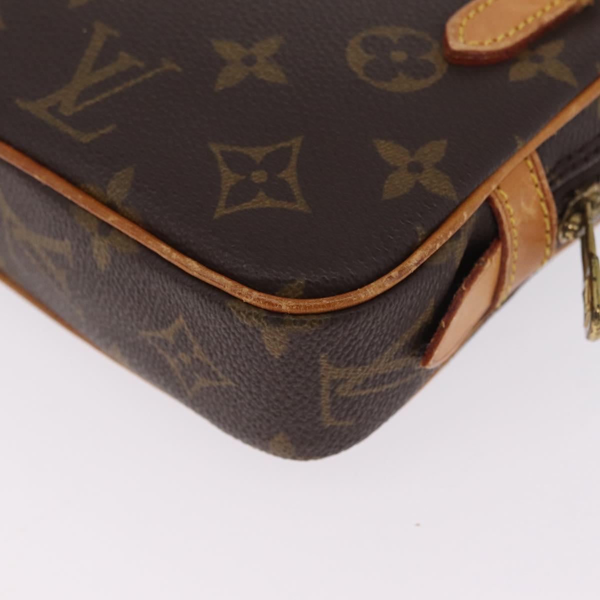 LOUIS VUITTON Monogram Pochette Marly Bandouliere Bag M51828 LV Auth 208944