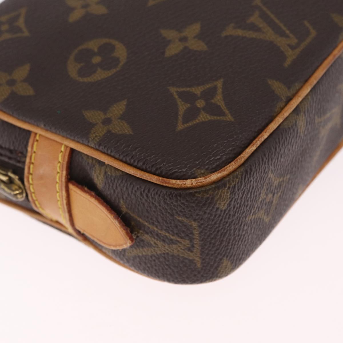 LOUIS VUITTON Monogram Pochette Marly Bandouliere Bag M51828 LV Auth 208944