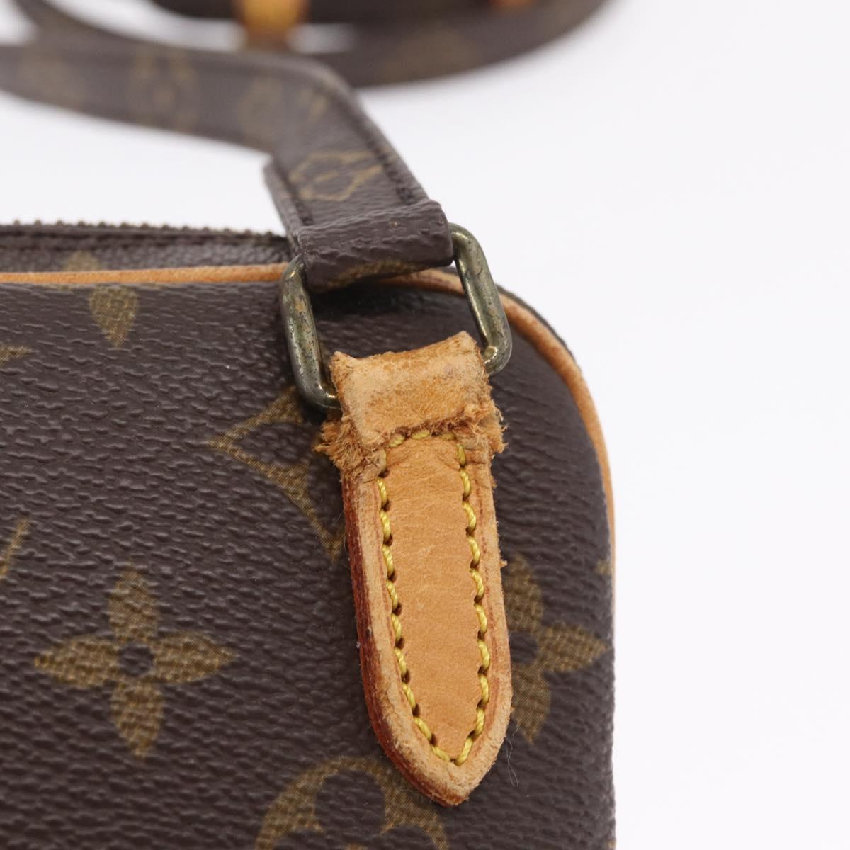 LOUIS VUITTON Monogram Pochette Marly Bandouliere Bag M51828 LV Auth 208944