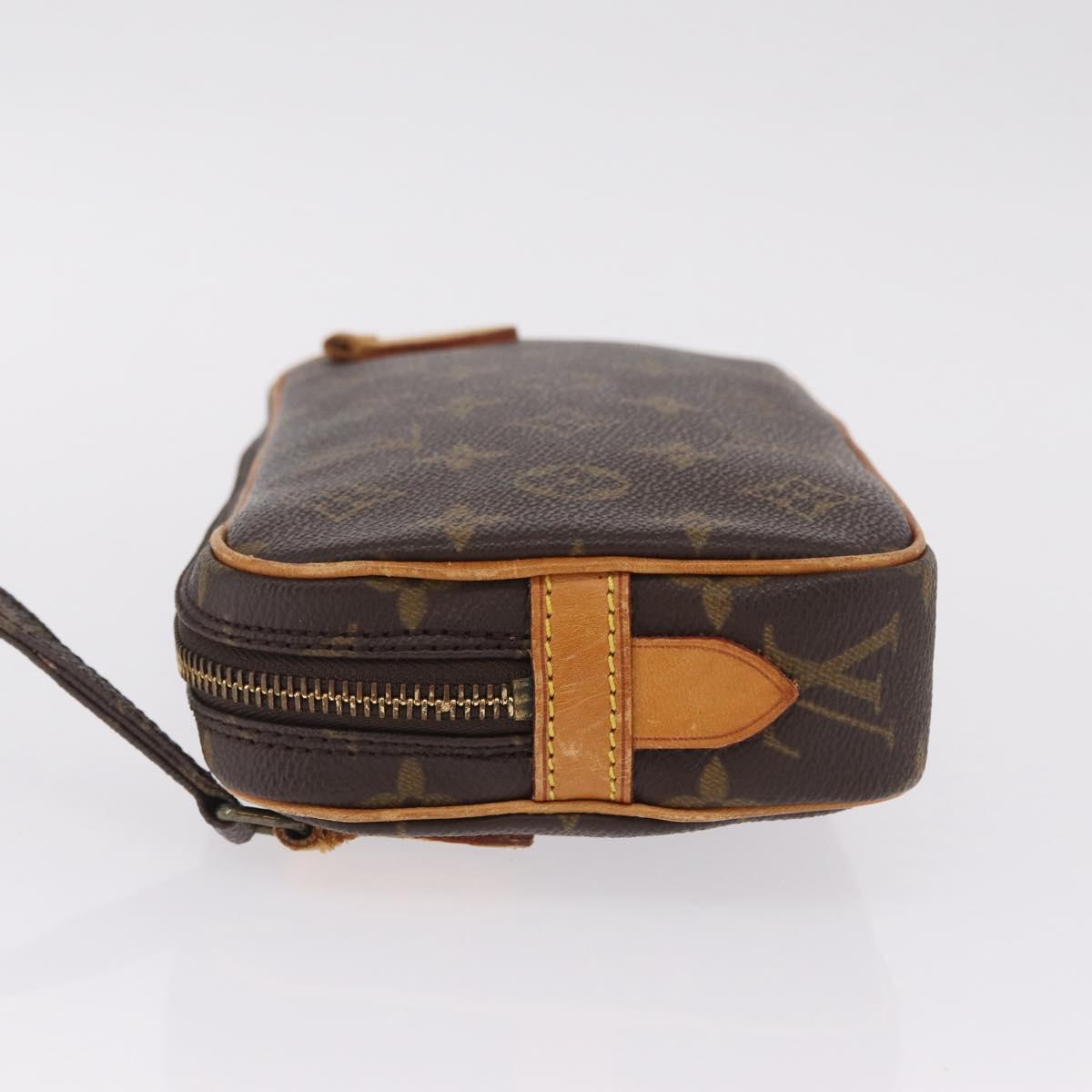 LOUIS VUITTON Monogram Pochette Marly Bandouliere Bag M51828 LV Auth 208944