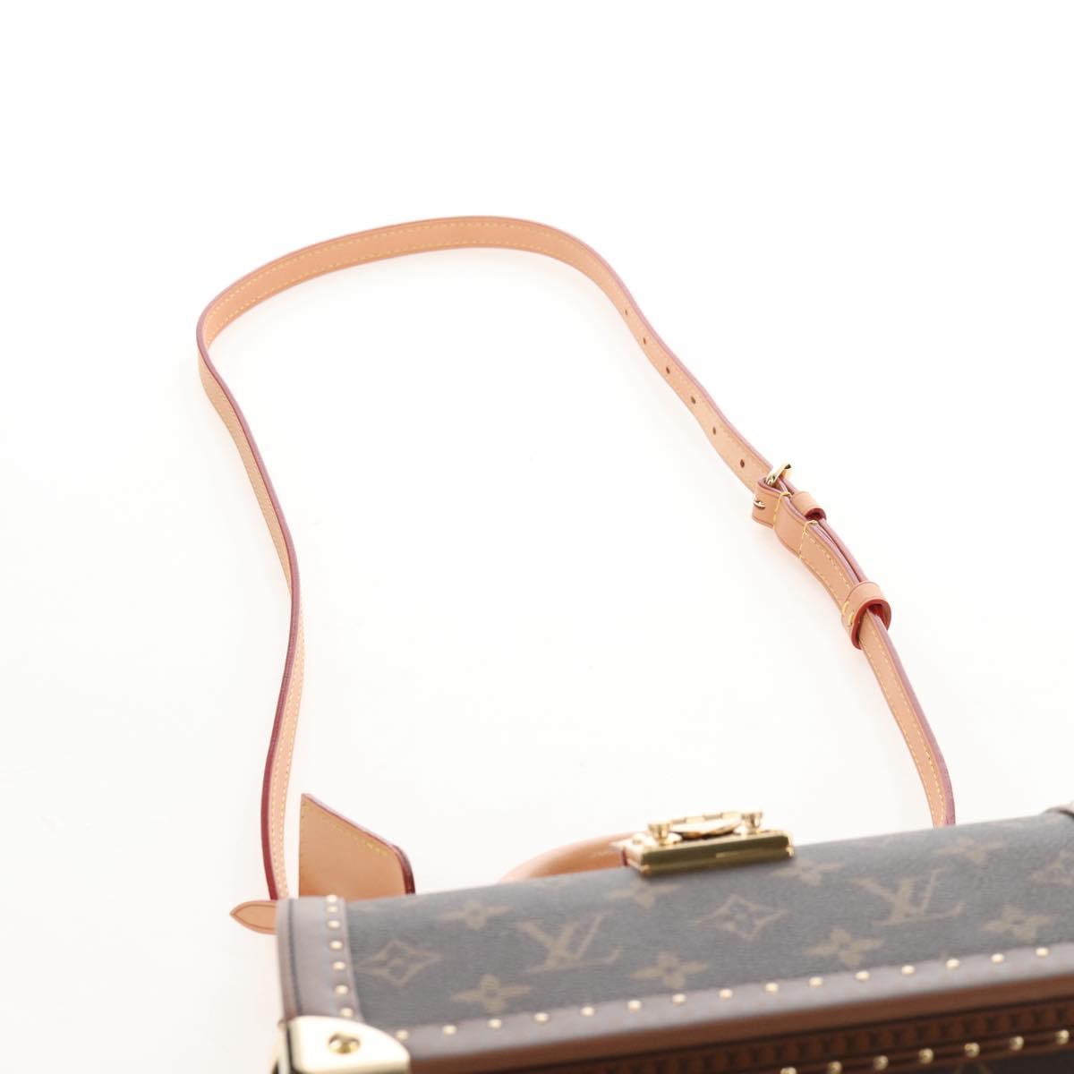 LOUIS VUITTON Monogram Speedy Trunk20 Hand Bag M11154 LV Auth 209014SM