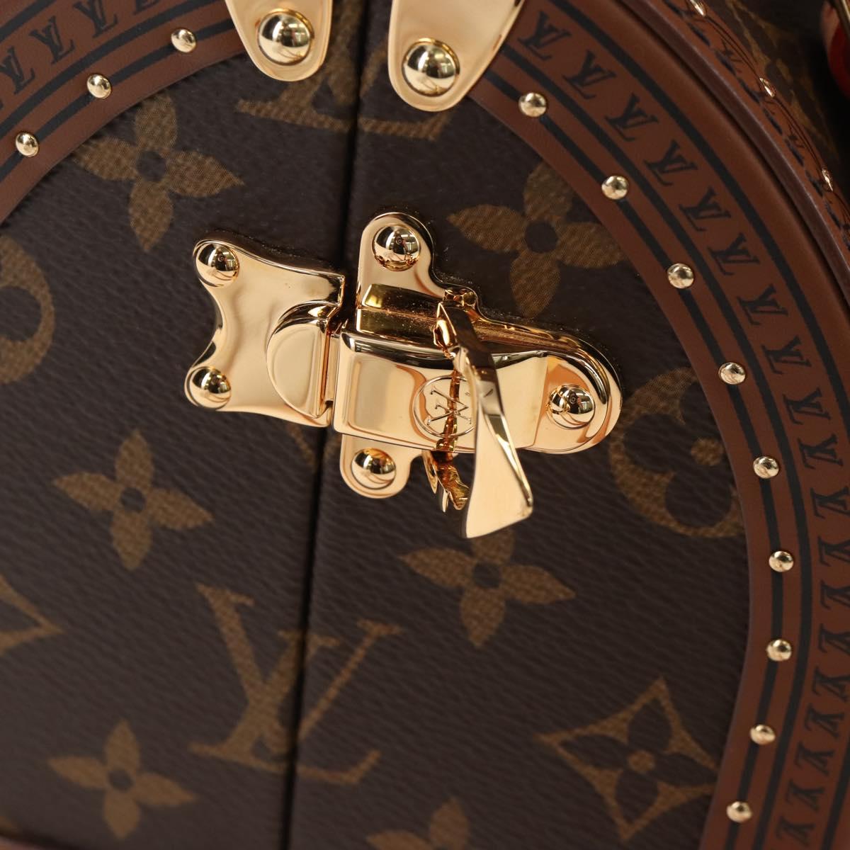LOUIS VUITTON Monogram Speedy Trunk20 Hand Bag M11154 LV Auth 209014SM