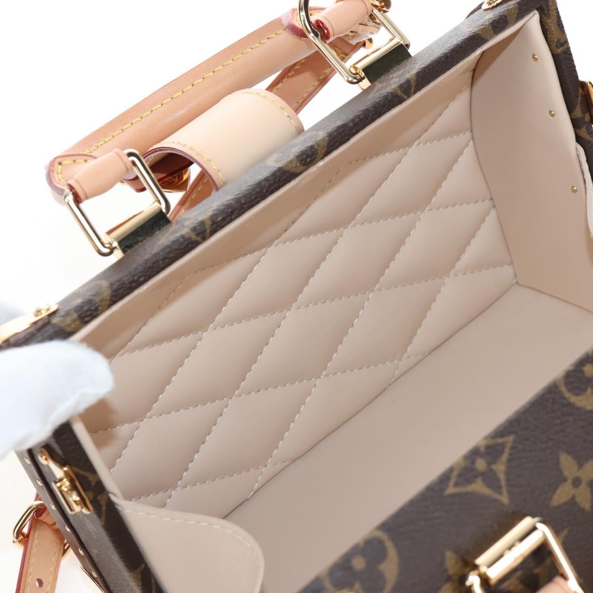 LOUIS VUITTON Monogram Speedy Trunk20 Hand Bag M11154 LV Auth 209014SM