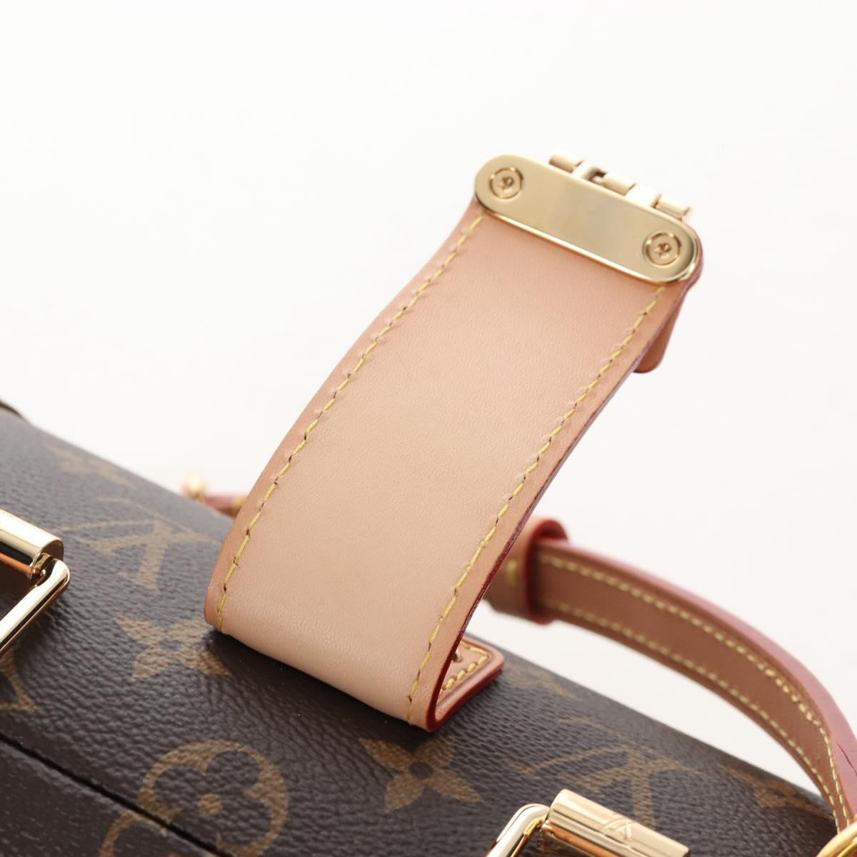 LOUIS VUITTON Monogram Speedy Trunk20 Hand Bag M11154 LV Auth 209014SM