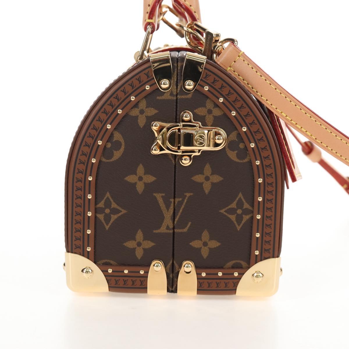 LOUIS VUITTON Monogram Speedy Trunk20 Hand Bag M11154 LV Auth 209014SM