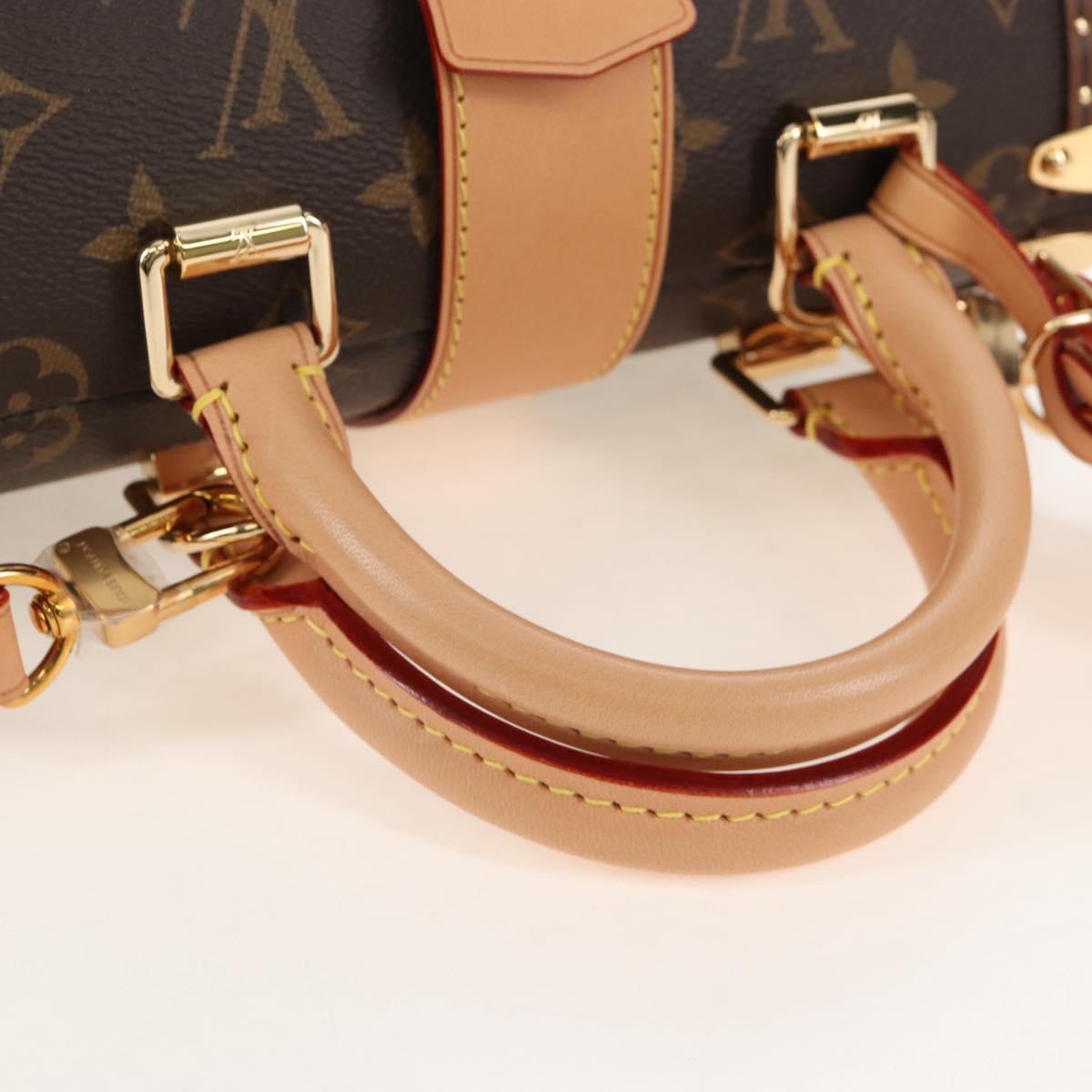 LOUIS VUITTON Monogram Speedy Trunk20 Hand Bag M11154 LV Auth 209014SM