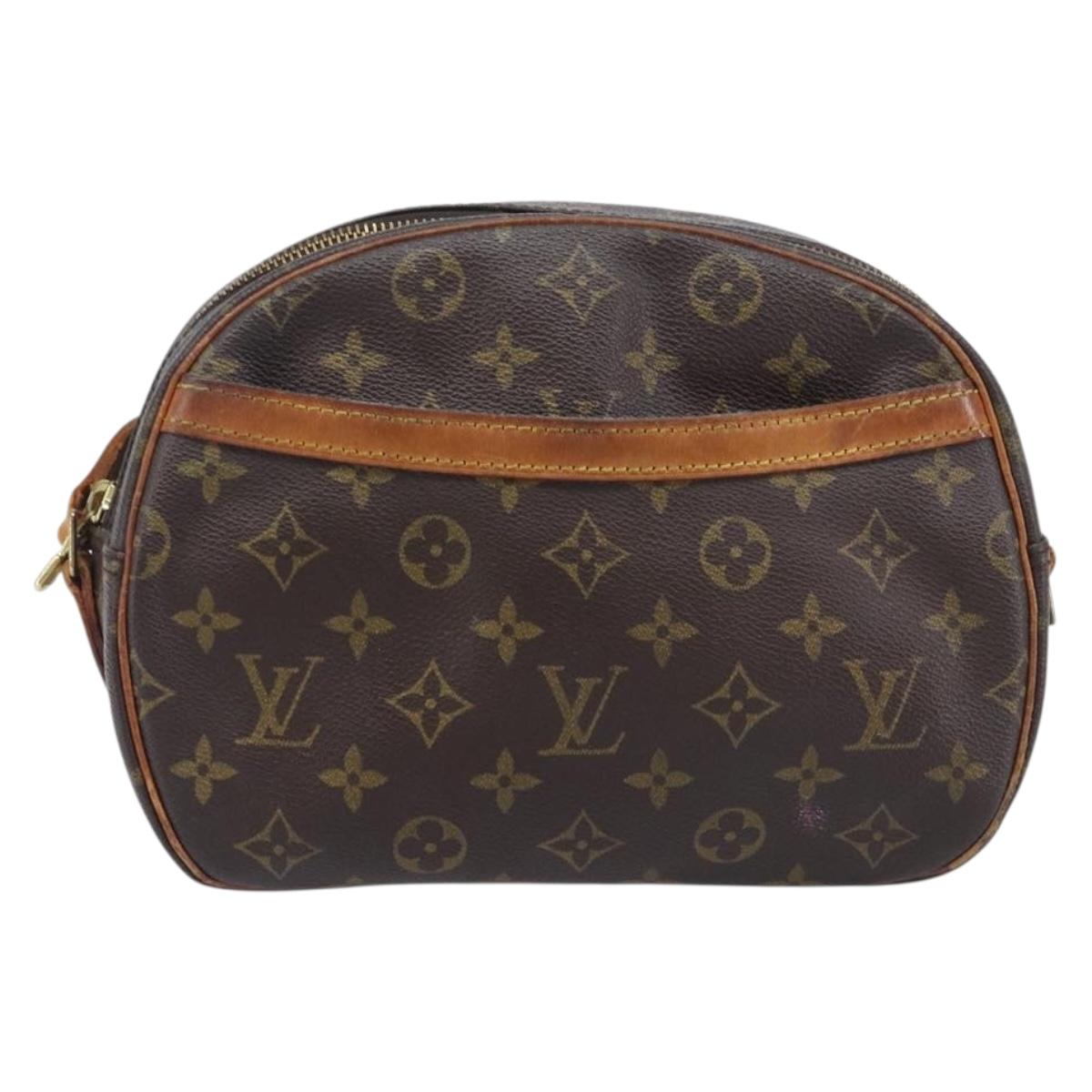 LOUIS VUITTON Monogram Blois Shoulder Bag M51221 LV Auth 209018