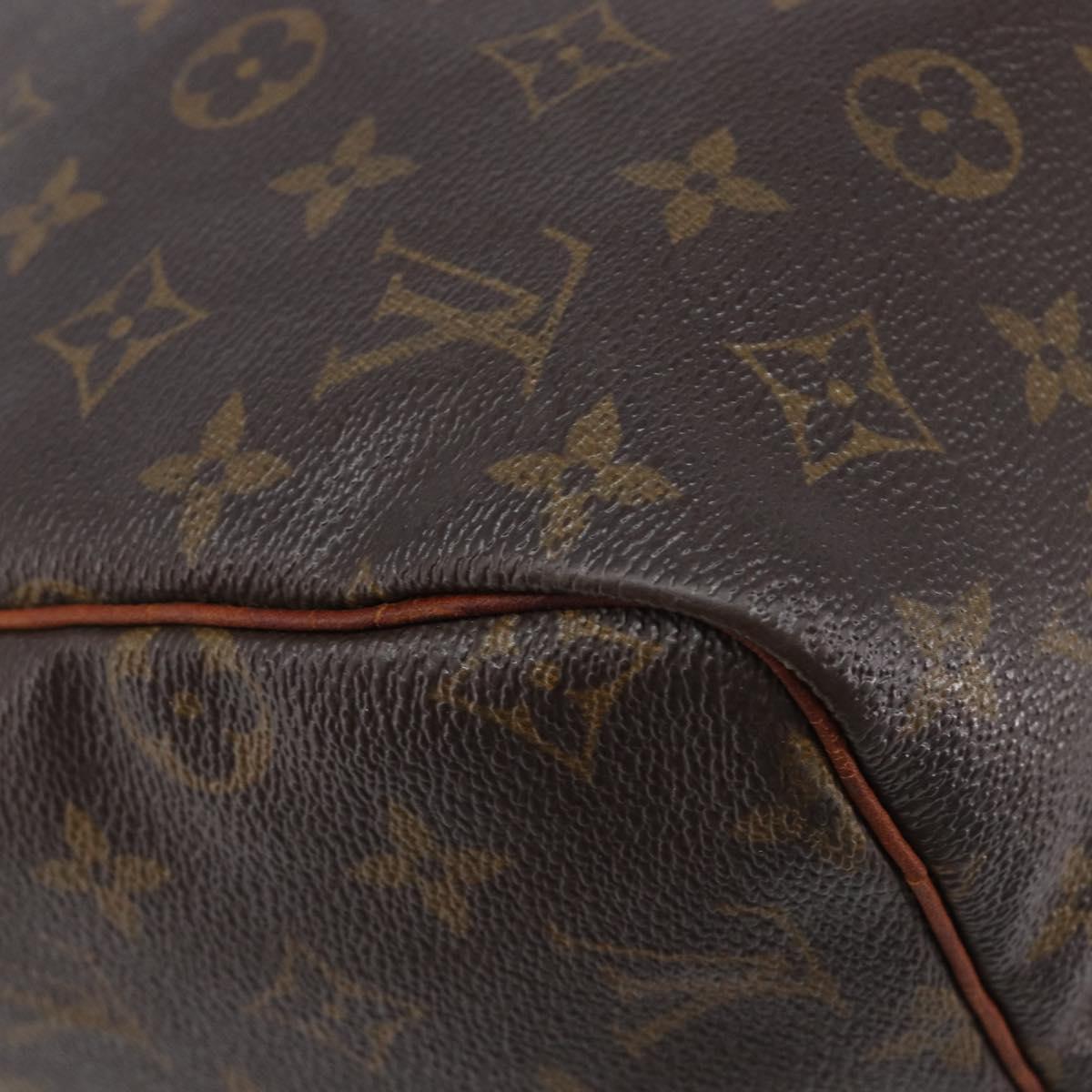 LOUIS VUITTON Monogram Speedy 30 Hand Bag M41526 LV Auth 209071
