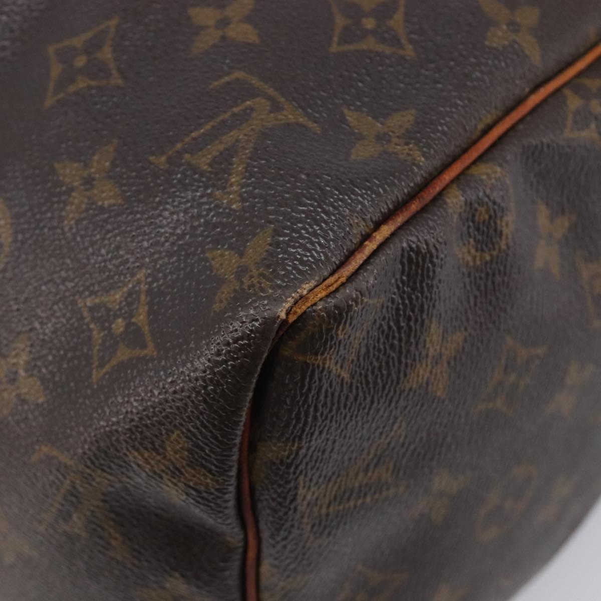 LOUIS VUITTON Monogram Speedy 30 Hand Bag M41526 LV Auth 209071