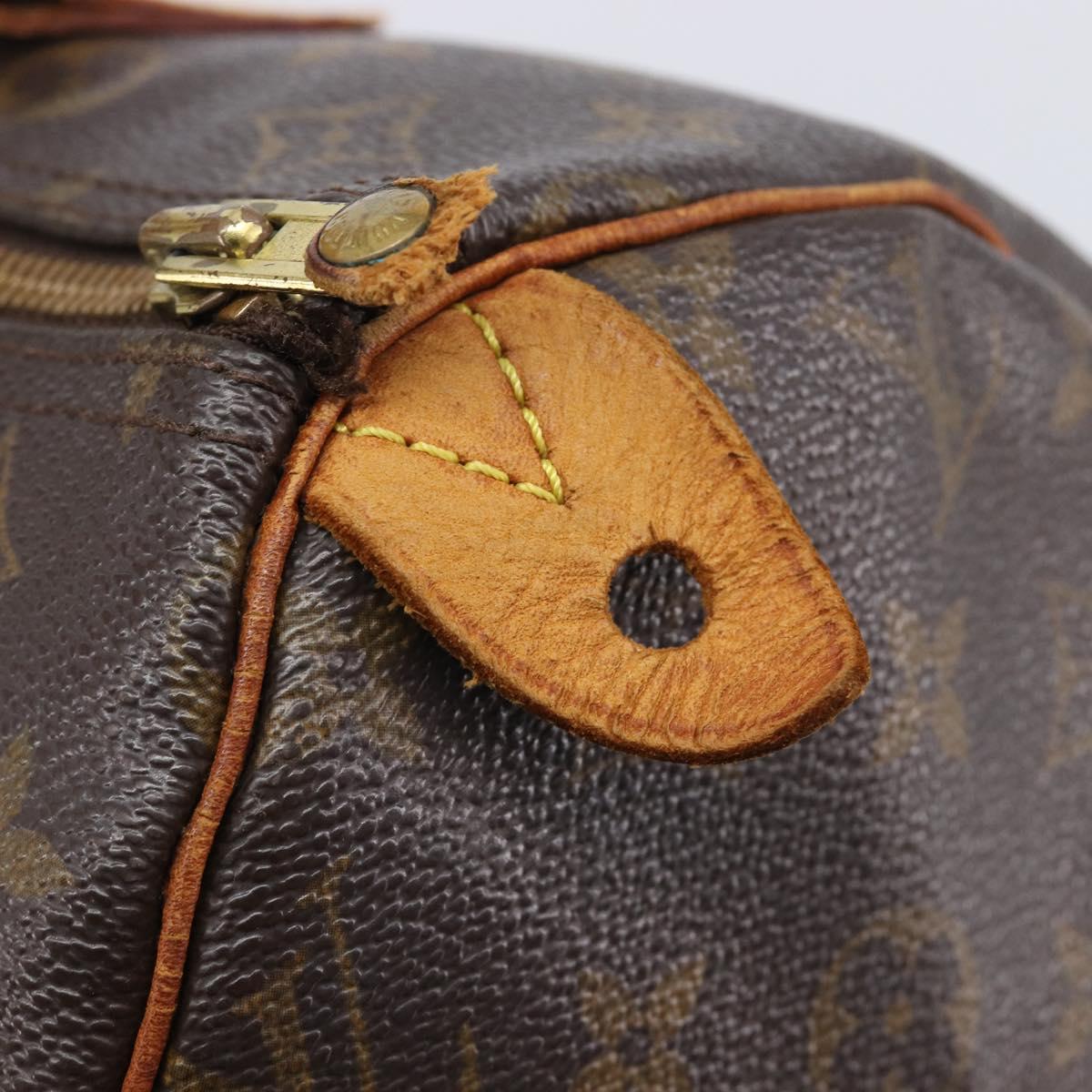 LOUIS VUITTON Monogram Speedy 30 Hand Bag M41526 LV Auth 209071