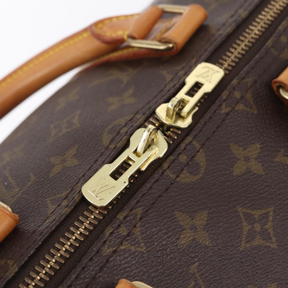LOUIS VUITTON Monogram Keepall Bandouliere 50 Boston Bag M41416 LV Auth 209074A