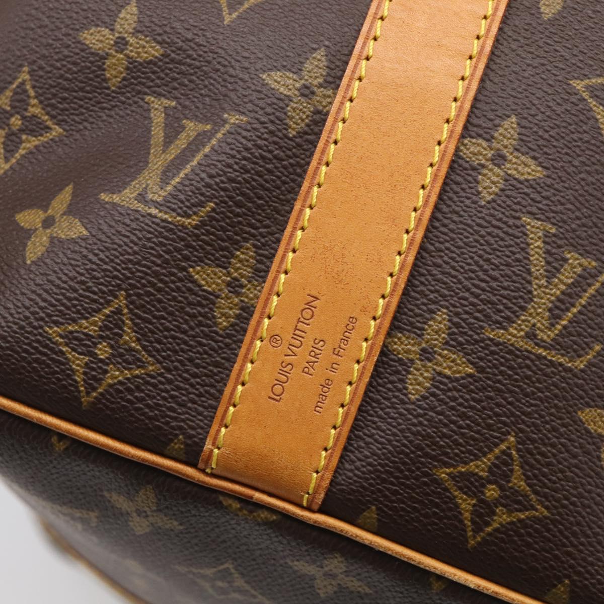 LOUIS VUITTON Monogram Keepall Bandouliere 45 Boston Bag M41418 LV Auth 209076V