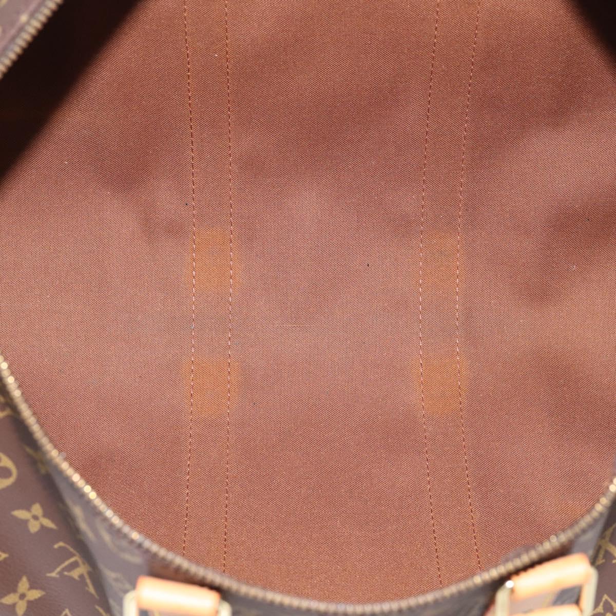 LOUIS VUITTON Monogram Keepall Bandouliere 45 Boston Bag M41418 LV Auth 209076V