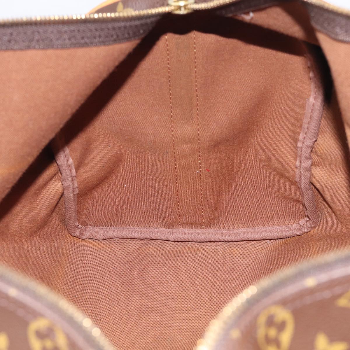 LOUIS VUITTON Monogram Keepall Bandouliere 45 Boston Bag M41418 LV Auth 209076V