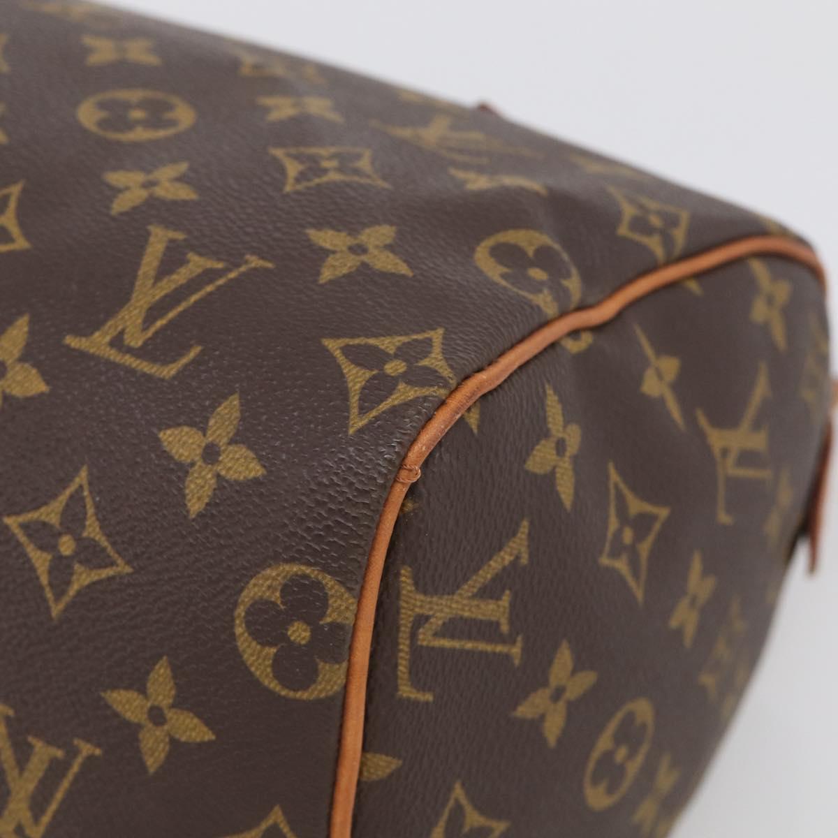LOUIS VUITTON Monogram Speedy 25 Hand Bag M41528 LV Auth 209077V