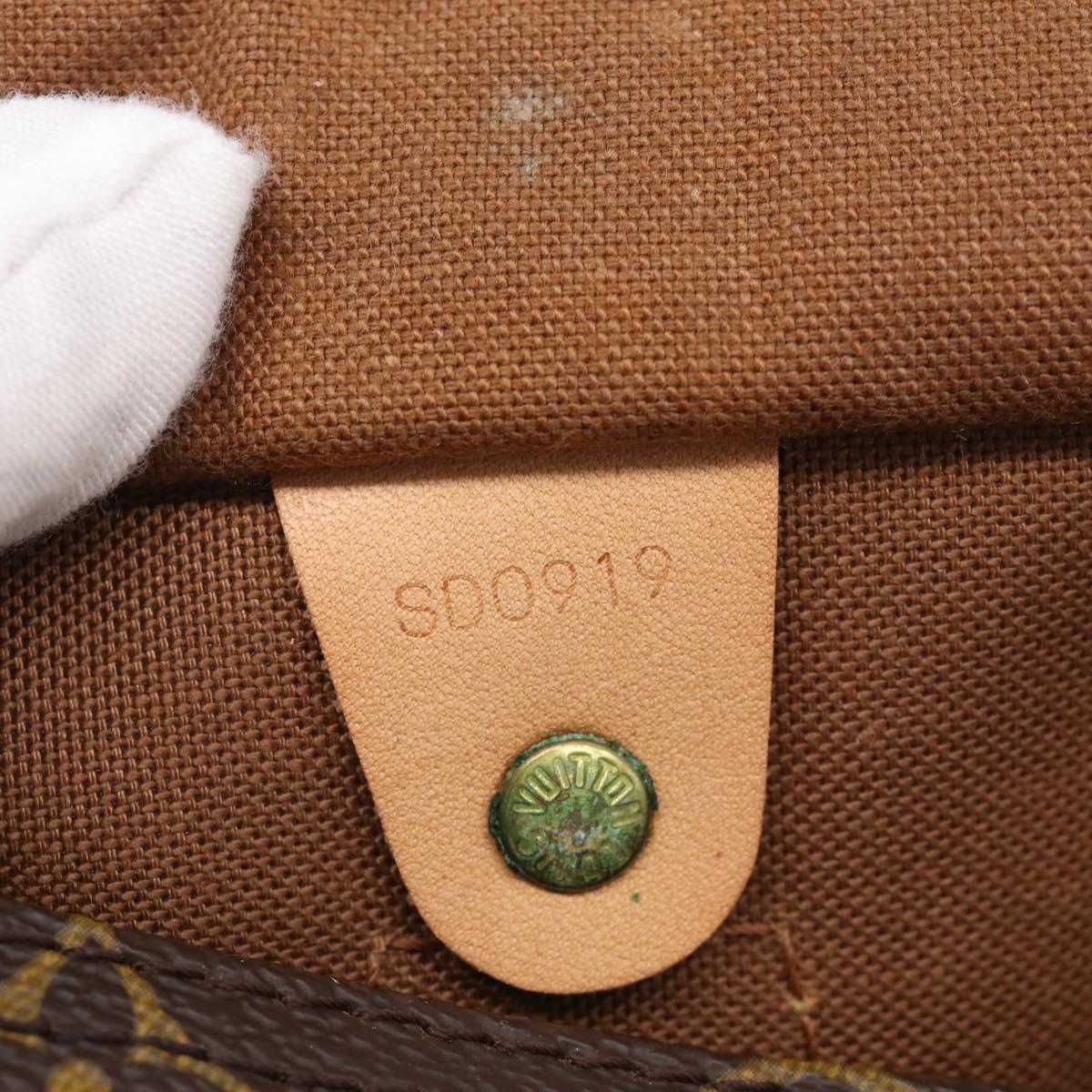 LOUIS VUITTON Monogram Speedy 25 Hand Bag M41528 LV Auth 209077V