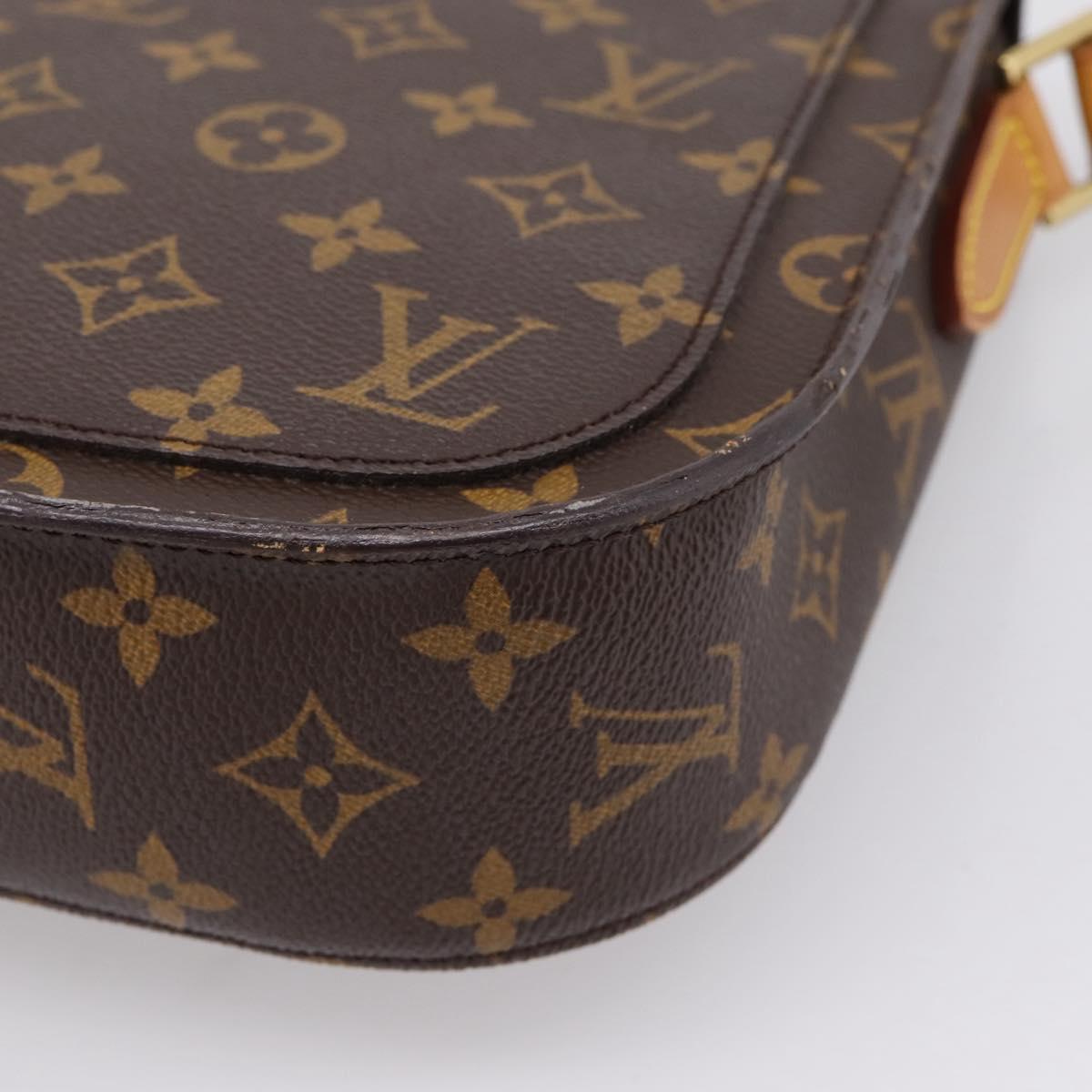 LOUIS VUITTON Monogram Saint Cloud GM Shoulder Bag M51242 LV Auth 209078