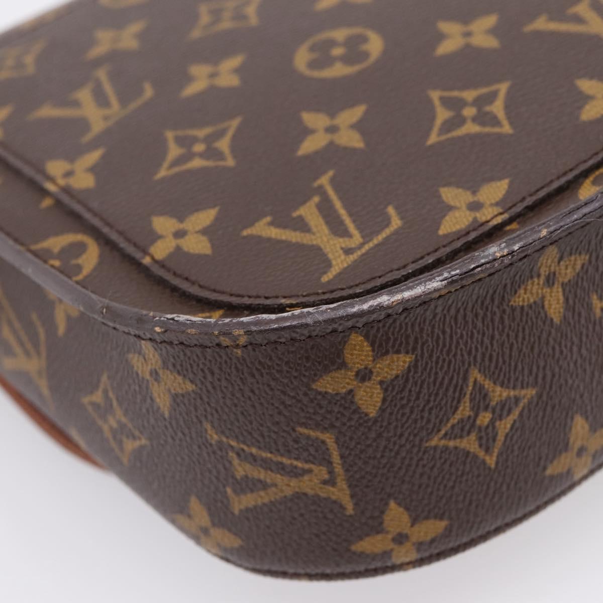 LOUIS VUITTON Monogram Saint Cloud GM Shoulder Bag M51242 LV Auth 209078