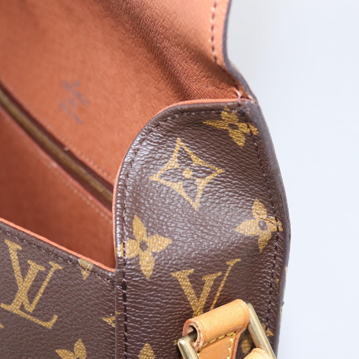 LOUIS VUITTON Monogram Saint Cloud GM Shoulder Bag M51242 LV Auth 209078