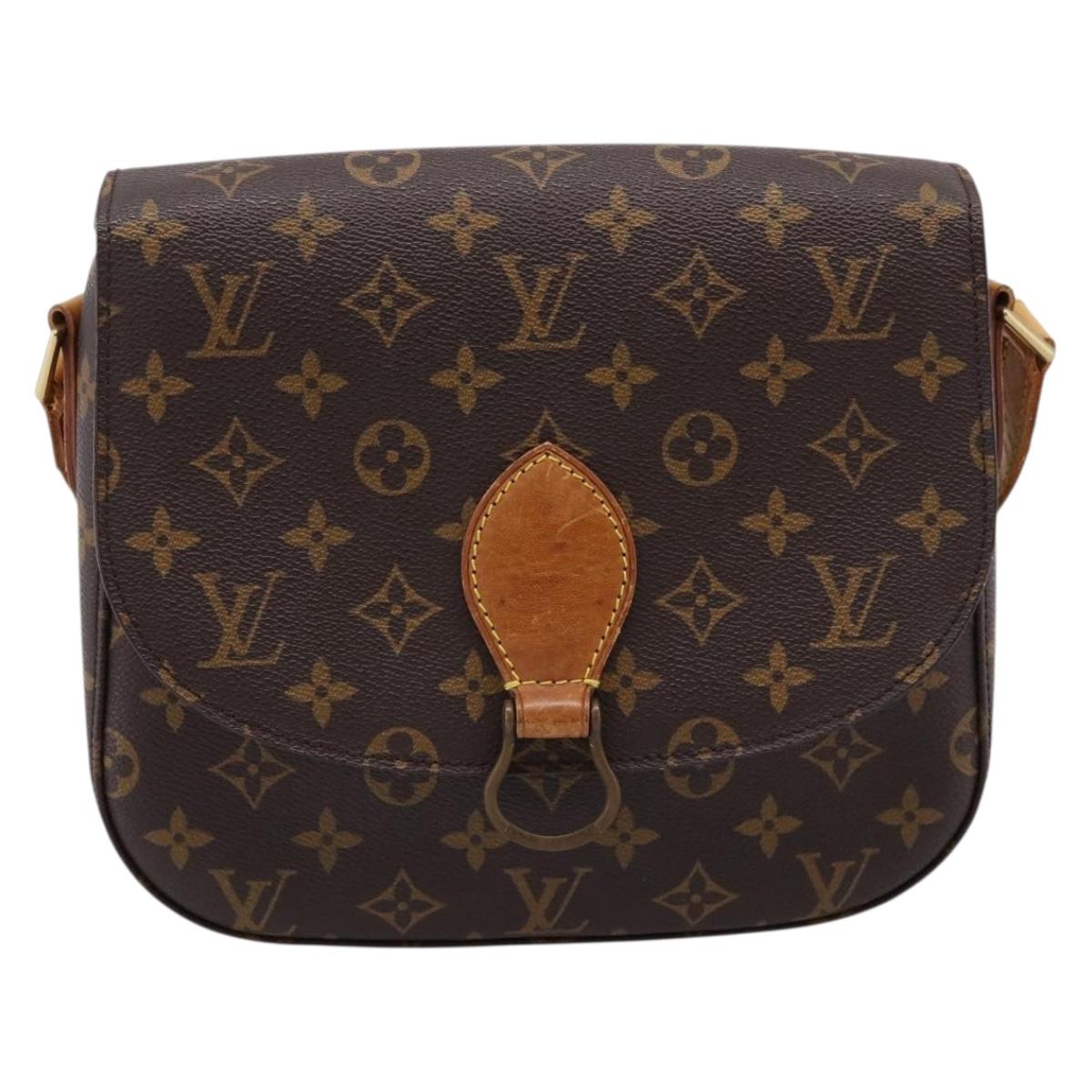 LOUIS VUITTON Monogram Saint Cloud GM Shoulder Bag M51242 LV Auth 209078