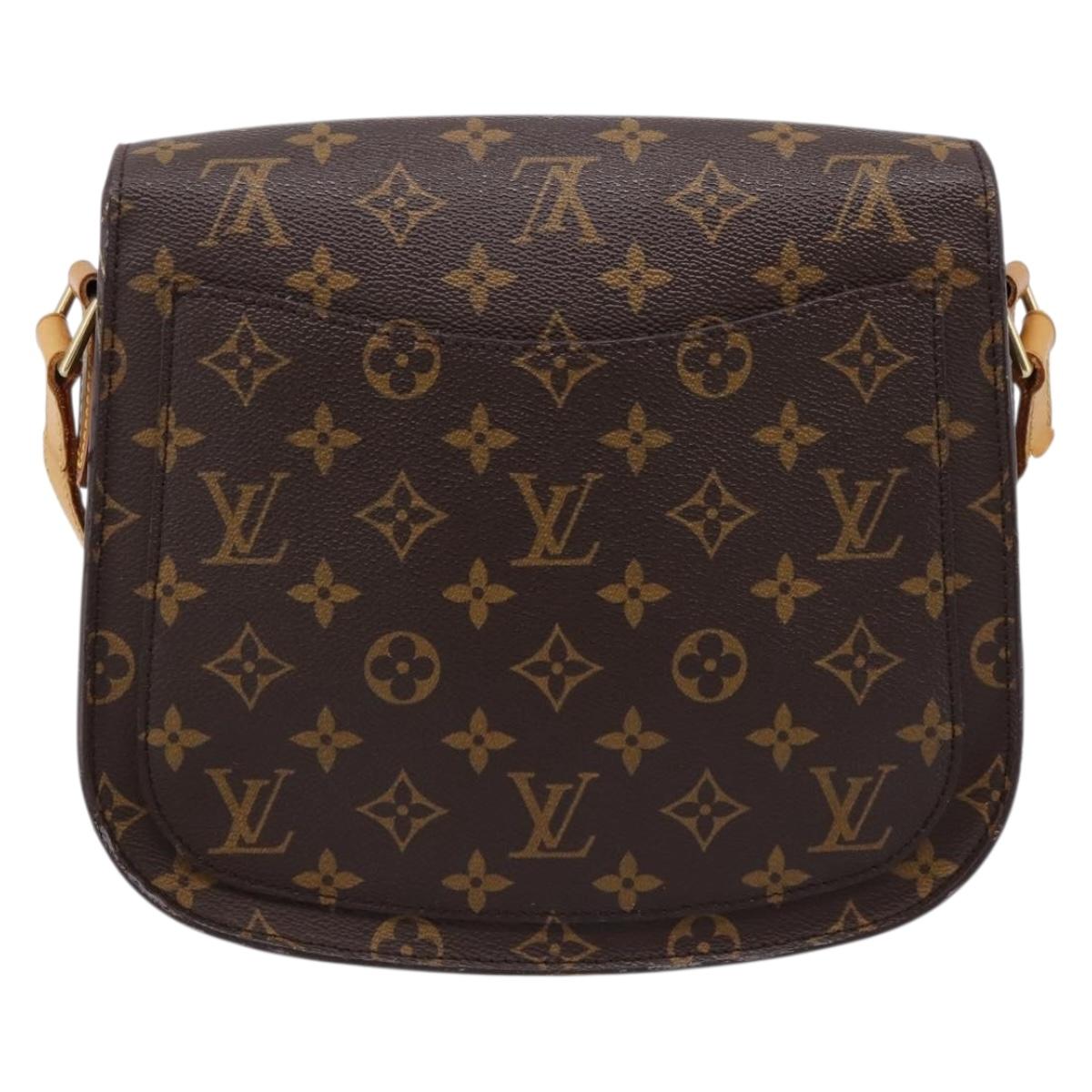 LOUIS VUITTON Monogram Saint Cloud GM Shoulder Bag M51242 LV Auth 209078