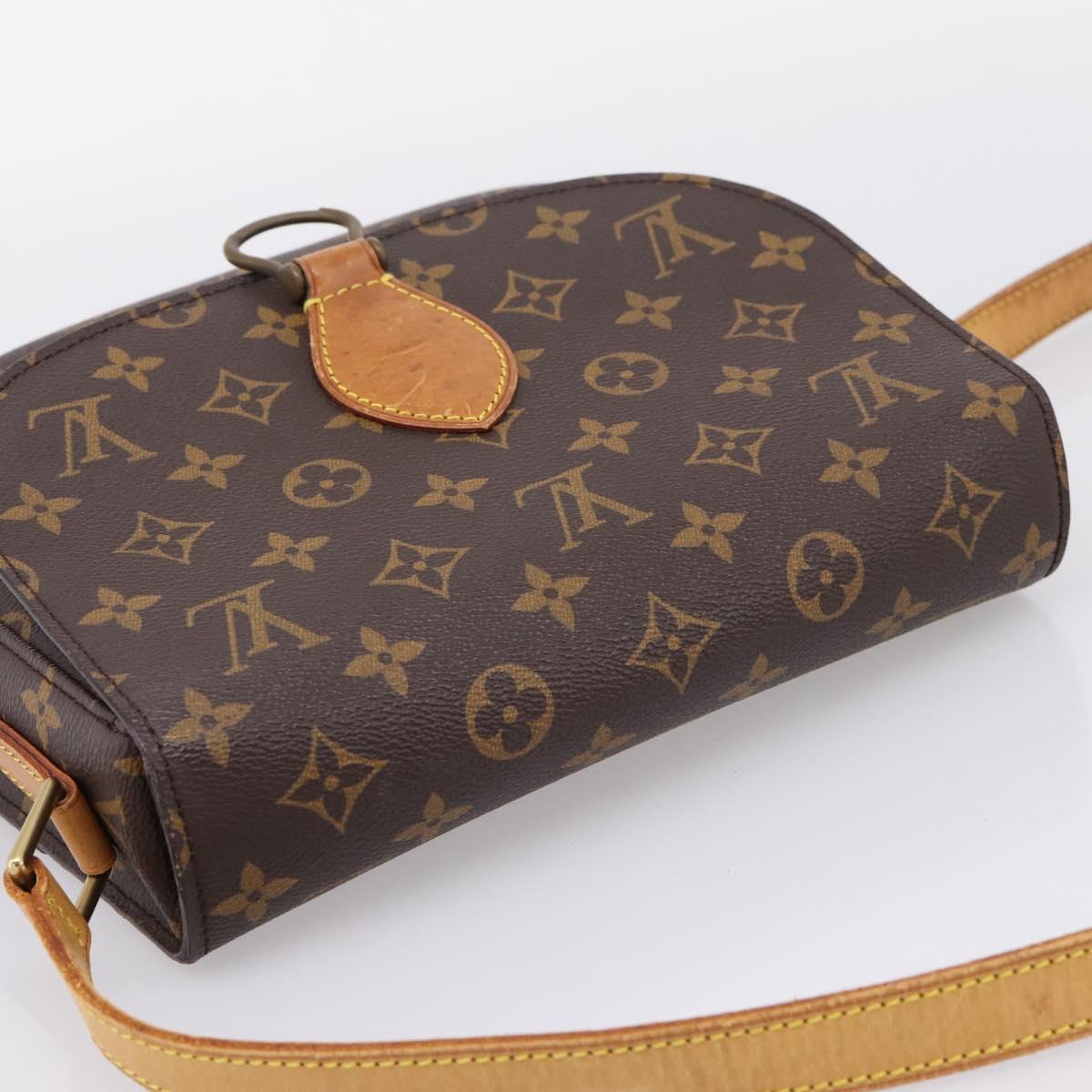 LOUIS VUITTON Monogram Saint Cloud GM Shoulder Bag M51242 LV Auth 209078