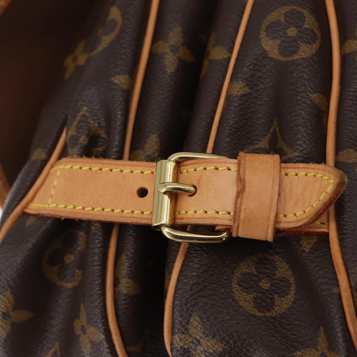 LOUIS VUITTON Monogram Saumur 30 Shoulder Bag M42256 LV Auth 209083V