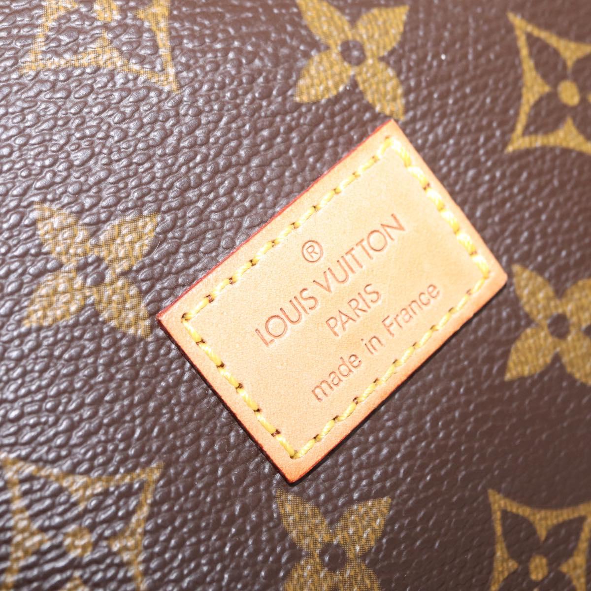 LOUIS VUITTON Monogram Saumur 30 Shoulder Bag M42256 LV Auth 209083V