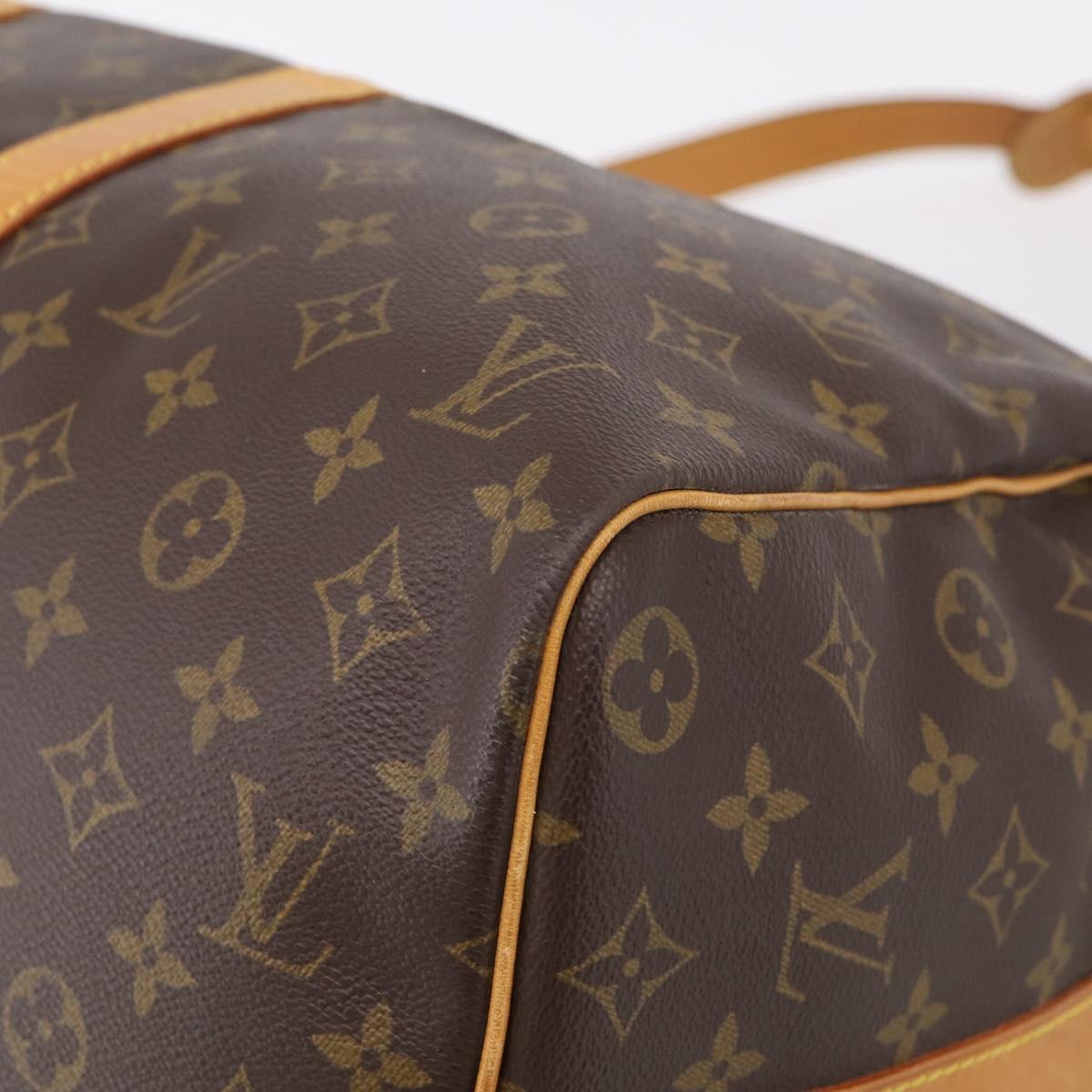 LOUIS VUITTON Monogram Keepall Bandouliere 45 Boston Bag M41418 LV Auth 209095V